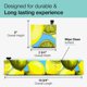 thumbnail image 4 of ChicWrap Estilo Limón - Dispensador de Film Transparente - Incluye rollo de 30,5 cm × 76,2 m, 4 of 7