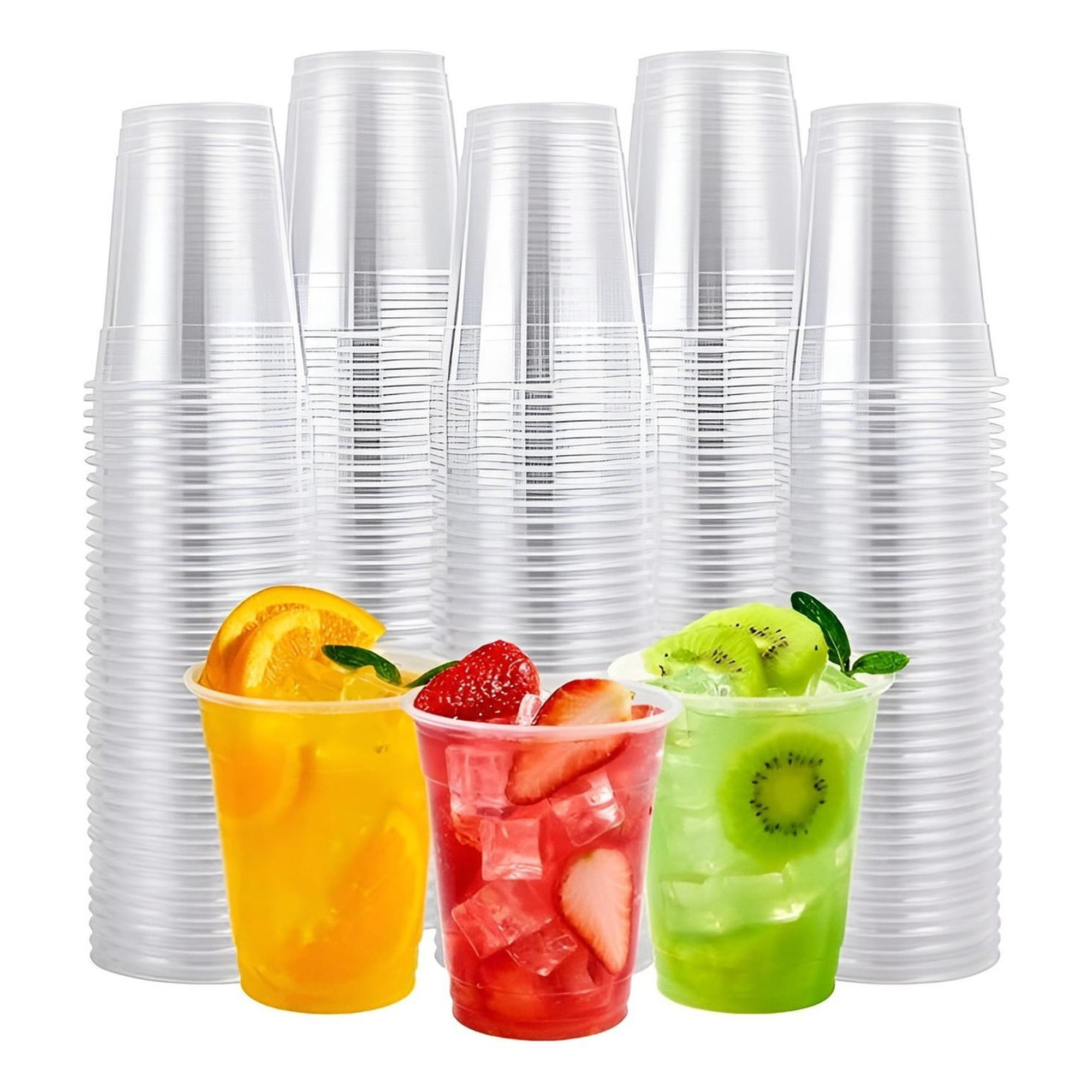 Pasteleriuscl - Vasos Plasticos Desechables Vasos Para Bebidas 13oz 400ml