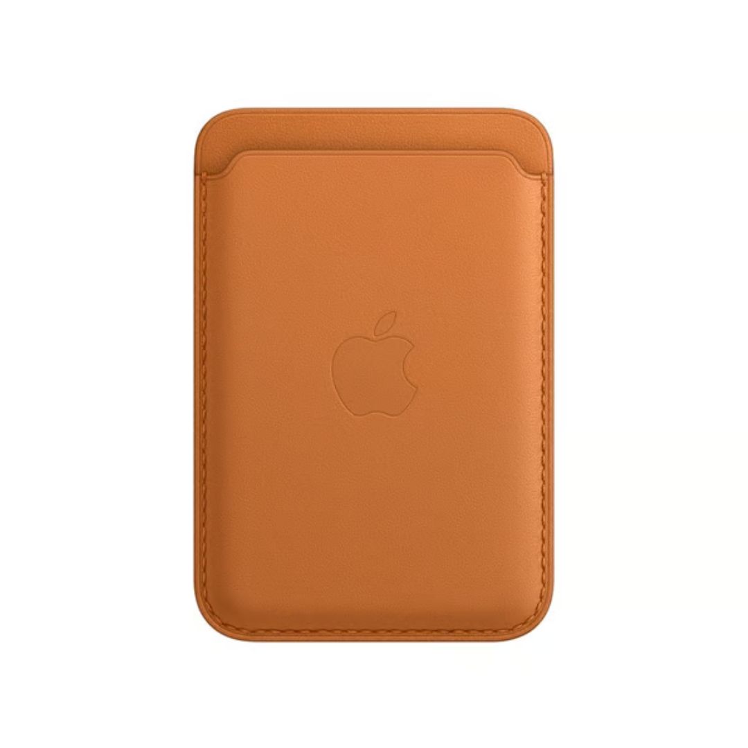 Apple - Iphone Leather Wallet Con Magsafe Marron