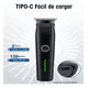thumbnail image 4 of Maquinas Cabello Belug Rasuradora Barba Hombre Recargable 3 En 1 negro, 4 of 5