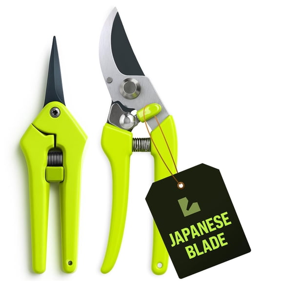 Juego de podar de acero inoxidable Garden Shears Craft911, paquete de 2