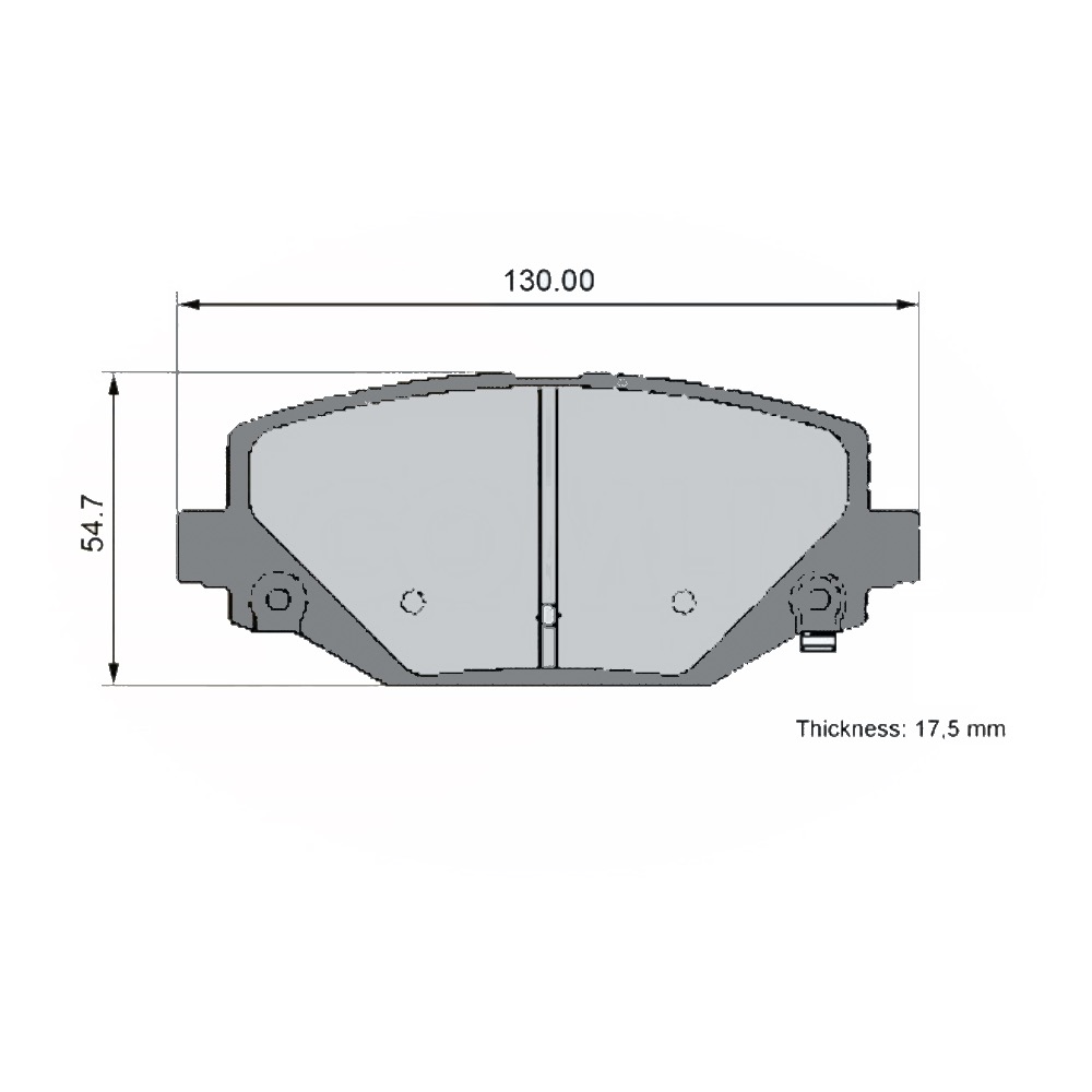 Pastillas Freno Para Auto Comline Cbp36102