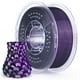 thumbnail image 1 of Filamento para impresora 3D ELEGOO Silk PLA, 1,75 mm, negro y morado, 1 kg, 1 of 3