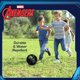 thumbnail image 4 of Balón de fútbol Capelli Sport talla 3 Hulk negro, 4 of 7