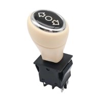 Magideal - Interruptor De Cambio De Marchas Para Coche De Juguete, Interruptor De Cambio Electrónico Para Niños, Interruptor De Rueda Eléctrica, Fácil Instalació Blanco