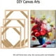 thumbnail image 2 of 1 Set DIY Wood Canvas Stretcher Frame Bars Kit For Gallery Wrap Oil Painting Mounting Stretcher Strips Oil Painting Wall Art Decor, 2 of 4