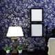 thumbnail image 2 of 1pc Dark Blue European Retro Floral Pattern Self-Adhesive Contact Paper, Removable Waterproof Peel And Stick Wallpaper For Refrigerator Speaker Dryer Cabinet Oven Appliance Furniture Home Decor Room, 2 of 4