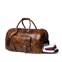 Cartera Sharo Classic Duffle Con Compartimento Para Zapatos