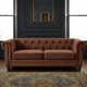 thumbnail image 1 of Sofa Florencia 3C Tela Velvet Chocolate, 1 of 6