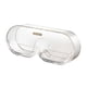 thumbnail image 2 of Caja De Cristal Transparente Para Gafas De Oficina, Caja Montada En La Pared, Gafas De Natación Con Forma, 2 of 5