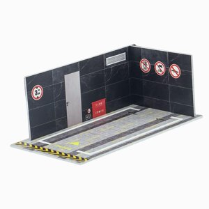 Bothyi - Modelo De Coche Diorama Paisaje De Estacionamiento 1/24 Diy Para Modelo De Coche Amantes Del Modelo De Coche K