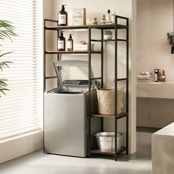 Estante Organizador Lavadora Industrial 100x34x170 Cm