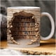 thumbnail image 1 of Taza de estantería 3D, taza de estantería de biblioteca, taza de cerámica multiusos con diseño de espacio creativo, taza de café para amantes de los libros, taza de estantería linda (color: B, tamaño:, 1 of 6