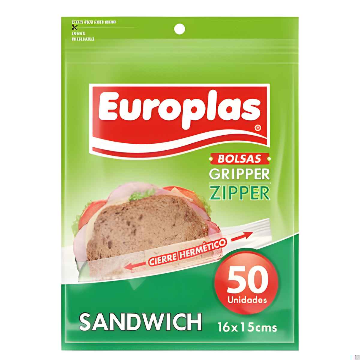 thumbnail image 1 of Bolsas Herméticas Sandwich 50 Un, 50 Un, 1 of 2