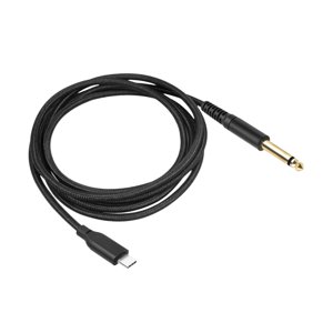 Magideal - Cable De Audio De Línea Balanceada De 1/4 Pulg. Para Mezclador De Guitarra Eléctrica Y Bajo, Cable De Instrumento Para Órganos Electrónicos, Mezclador 200 Centímetros