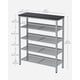 thumbnail image 4 of Organizador industrial ajustable de 5 niveles para zapateros VASAGLE, 4 of 8