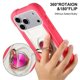 thumbnail image 2 of Funda para Apple iPhone 17 Pro de 6.3 Pulgadas con Soporte de Doble Anillo, Soporte Giratorio de 360°, PC+silicona, Cubierta de Teléfono a Prueba de Golpes de Grado Militar de Alta Resistencia,, 2 of 6