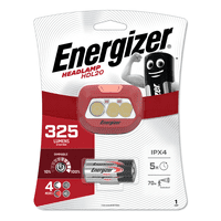 Genérico - Linterna Frontal Energizer Hdl20 325 Lumenes Linterna Rojo Luz Blanco