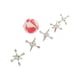 thumbnail image 1 of Jacks Game Con Ball Jacks Y Bouncy Ball Para Game Premes Family Game Night Argent, 1 of 5