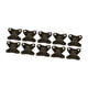 thumbnail image 2 of 10 Soportes De Mariposa De Metal En Forma De L, Soporte De ángulo Recto Para Marco De Cama De Cobre, 2 of 5
