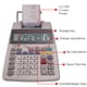 thumbnail image 3 of Calculadora de impresión Sharp EL-1750V 2.2 LPS con pantalla LCD, 3 of 6