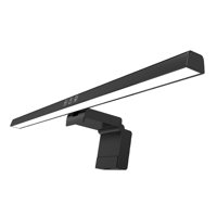 Magideal - Lámpara De Monitor De Computadora, Lámpara Colgante De Pantalla De Lámpara De Lectura, Luz De Relleno De Monitor De Protección Ocular, Lámpara De Mesa Negro