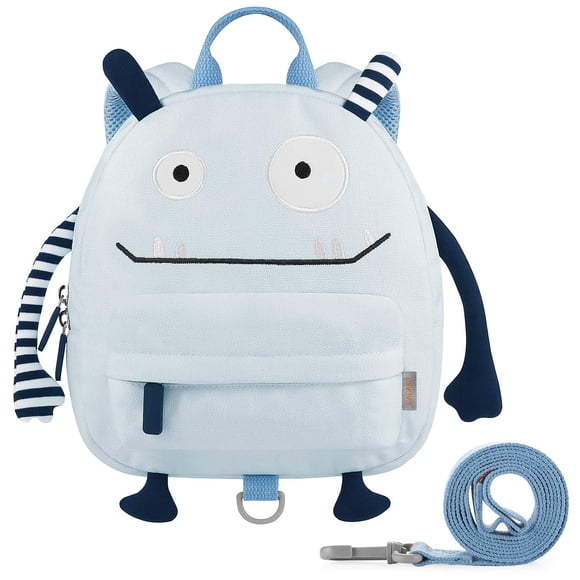 Mochila para niños pequeños GAGAKU Mini Kids con correa de 2 a 5 años, azul