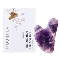 Herramienta De Estiramiento Facial Gua Sha Mount Lai Amethyst