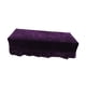 thumbnail image 4 of Universal Piano Taburete Silla Banco Funda Protectora Funda Violeta 1 Plaza, 4 of 5