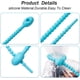 thumbnail image 5 of Paquete de 12 bridas de silicona Coldeul, organizador de cables, clips multiusos para sellar bolsas, brida reutilizable para pan, 21,5 cm/8,5 pulgadas, 5 of 7