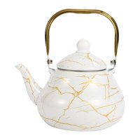 Bothyi - Capacidad 2L Tetera Tetera Tetera Olla De Agua Para Picnic Restaurante Blanco