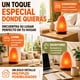 thumbnail image 5 of Lámpara De Sal Himalaya 2-3 Kg Luz Regulable Base Madera, 5 of 12
