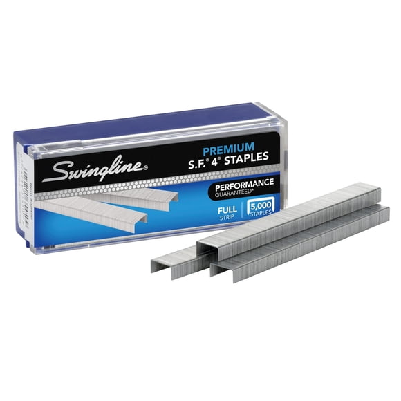 Grapas Swingline S.F. 4 Premium para engrapadoras de escritorio, 5000 piezas/caja