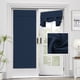 thumbnail image 2 of Cortinas de lino opacas para puertas francesas, para ventanas de vidrio, con bloqueo de luz, privacidad, cortinas ligeras para puertas y ventanas de entrada., 2 of 5