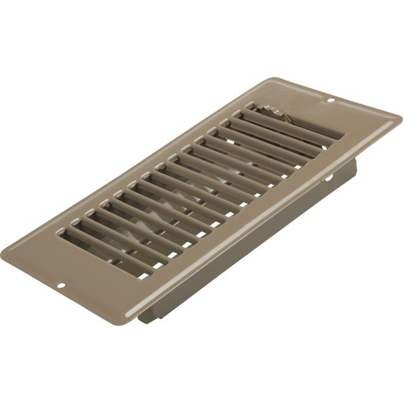 Floor Register UNITED STATES HDW V056IB de metal con amortiguador