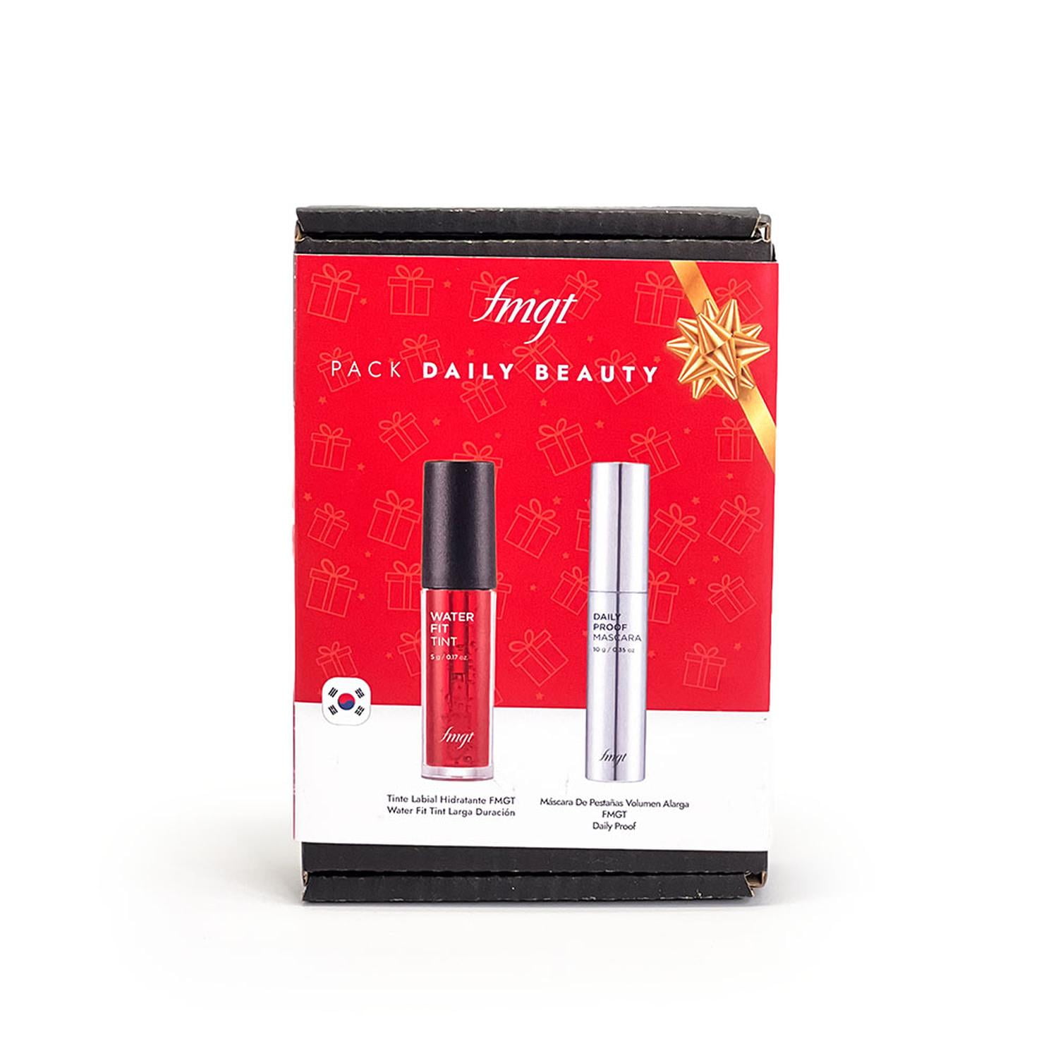 Set Maquillaje Tinte Labial Y Máscara De Pestaña Fmgt