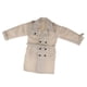 thumbnail image 3 of Gabardina 1/6, Abrigo Cortavientos, Chaqueta Larga Para Figura Masculina De 12 Pulgadas, Color Blanco, 3 of 3