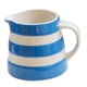 thumbnail image 4 of 1 taza de taza de cerámica de la raya azul blanca de la taza con la manija para el té etc. de la leche del café S, 4 of 5