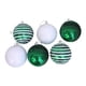thumbnail image 3 of Adornos De Bolas De Navidad, Decoración Navideña De Espuma Con Lentejuelas Para Ventana Interior De 6cm, 6 Uds., 3 of 3