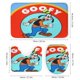 thumbnail image 3 of Set de Cortina de Ducha y Alfombras Desmarcar Goofy 4 Piezas, 3 of 6