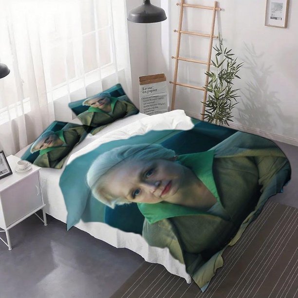 3pcs Larissa Weems Themed Duvet Cover Set - a Stylish Bedding Ensemble with Printed Bed Soft And Comfortable Duvet Cover for The Bedroom