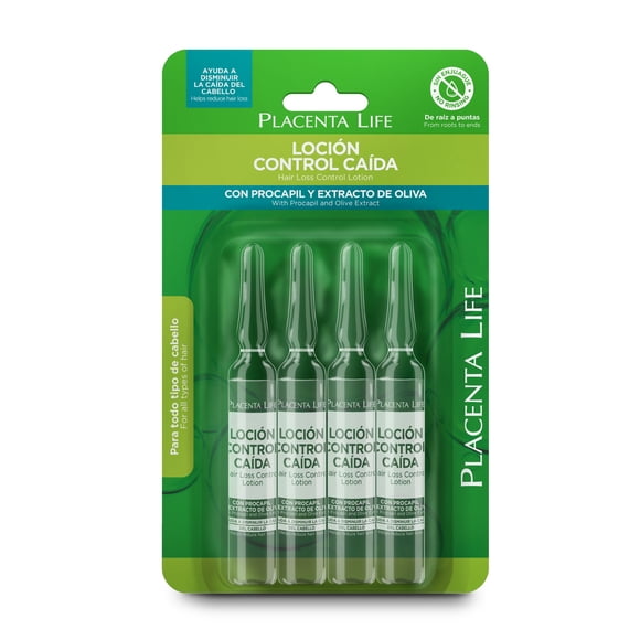 Ampolla Locion Control Caida Blister 13ml X 4u