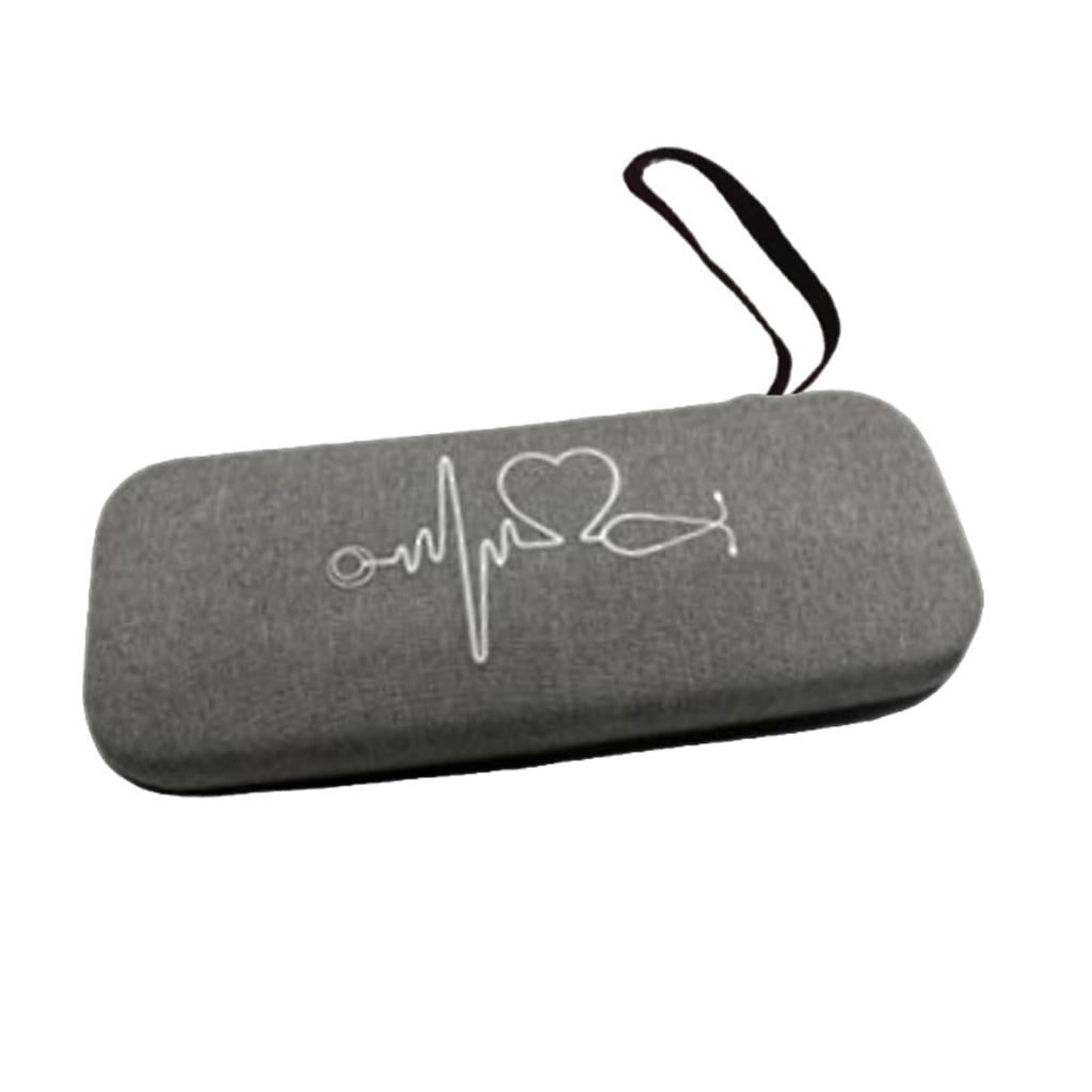 Bothyi - Estuche De Transporte Para Estetoscopio Estuche De Viaje Organizador De Estetoscopio Gris