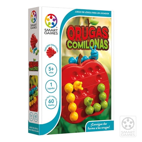 Smart Games - Juego De Mesa Orugas Comilonas