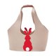 thumbnail image 4 of Bolsa De Pascua Con Bunny Con Mango Bolsa De Regalo Linda Reutilizable Para Viajes De Huevo Use Caqui, 4 of 5