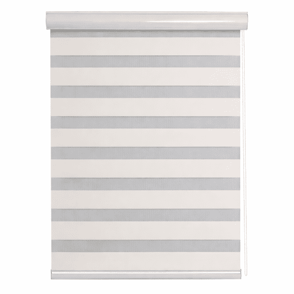 Cortina Roller Duo Zebra Día Y Noche 200 X 165 Cm Color Beige Marca Aura