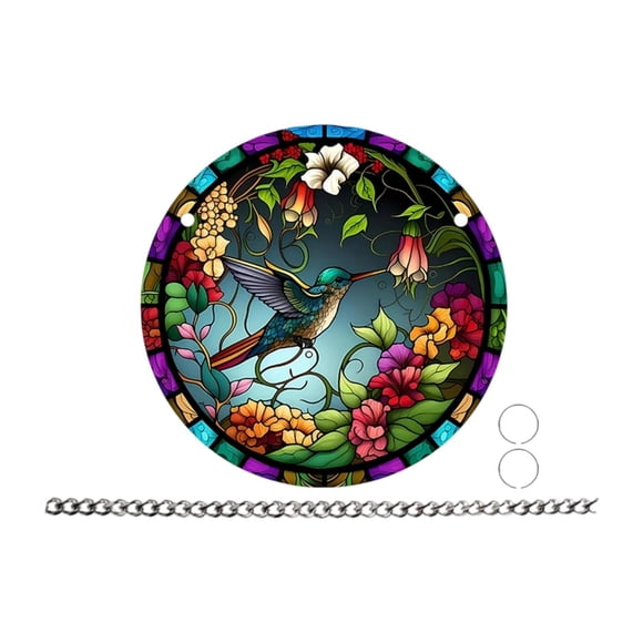 Atrapasol De Colibrí Para Ventana, Adorno De Primavera De 5.9'' Para Patio, Dormitorio Y Verano