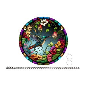 Bothyi - Atrapasol De Colibrí Para Ventana, Adorno De Primavera De 5.9'' Para Patio, Dormitorio Y Verano