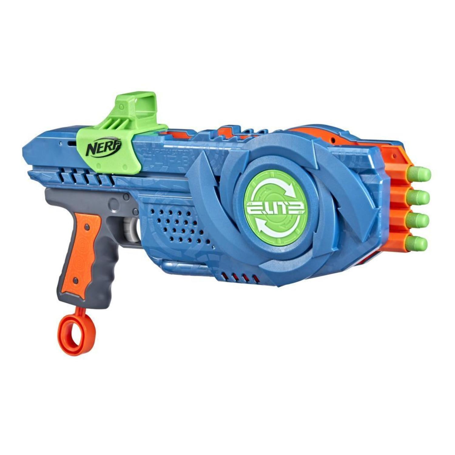 Hasbro - Juguete Nerf Elite 2.0 Flipshots Flip-8 8 Dardos