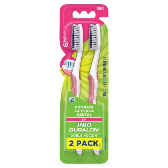 Cepillo Dental PRO Doble Acción 6m 2 Un, 1 Un